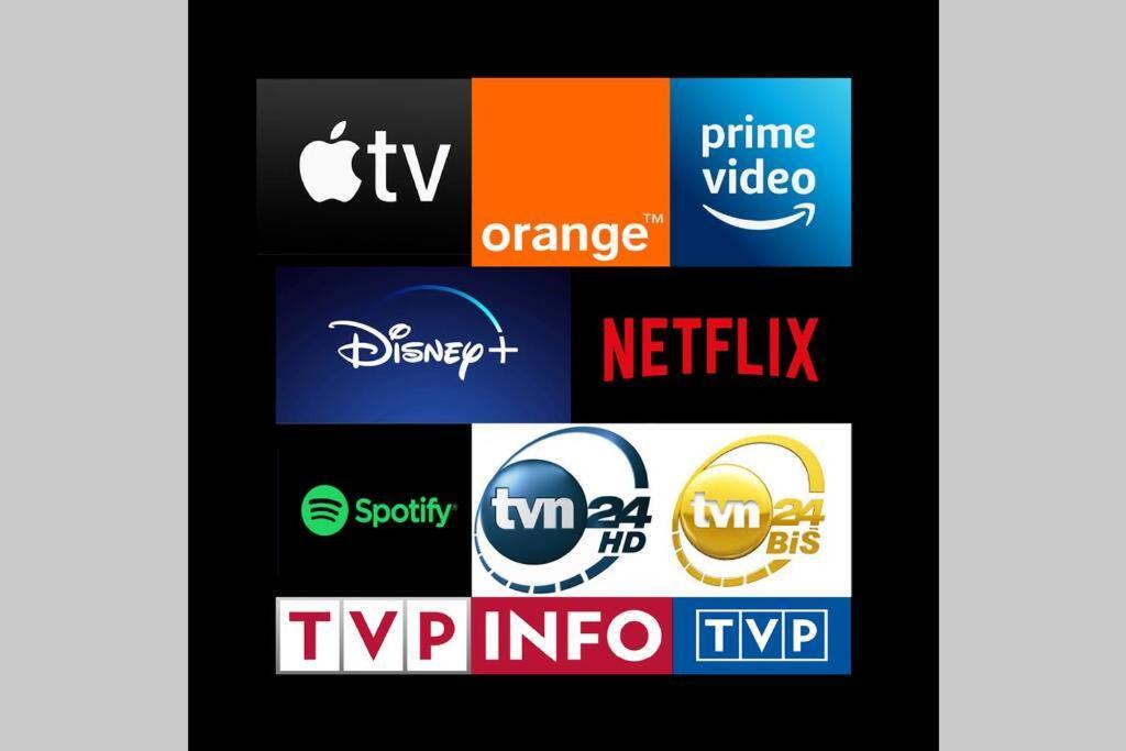 Appartement Super Silver 2xmetro Parking Wifi 300 Mb/s Nowy Netflix Hbo Appletv Filharmonia Warschau